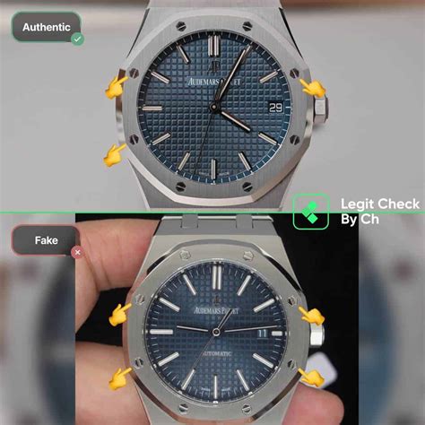 how to tell fake audemars piguet royal oak|audemars piguet first copy.